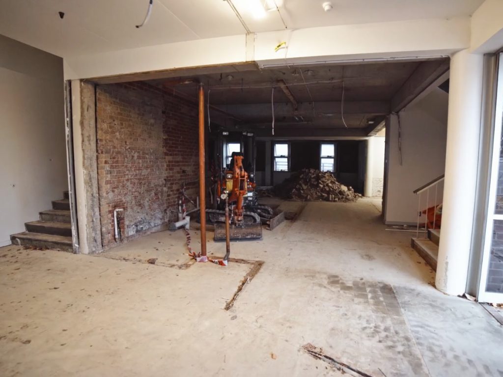 Inside the Ground Foyer